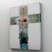 Kurtarıcı İsa Ile Cennet Kanvas Tablo, Bizde Daha Büyük Bir Aşk Yoktur Kanvas Tablo Karışık/Çok Renkli 70 X 100