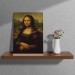 Leonardo Da Vinci'nin Ünlü Eseri Mona Lisa Kanvas Tablosu Karışık 100 X 70