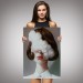 Modern Gerçeküstü Kadın Sanatı Kanvas Tablo, Pop Art Kanvastablo Sanatı Karışık/Çok Renkli 70 X 100