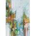 Modern Soyut Tarz Çiçekler Yağlıboya Görünüm Dekoratif Kanvas Duvar Tablosu Karışık 150 X 85