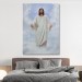 Rab İsa Bulutlarda Göründü, Kilise Hediyesi Hristiyan Kanvas Tablo Karışık/Çok Renkli 35 X 50