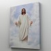 Rab İsa Bulutlarda Göründü, Kilise Hediyesi Hristiyan Kanvas Tablo Karışık/Çok Renkli 70 X 100