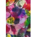 Renkli Çiçek Desenli Yağlıboya Görünüm Dekoratif Kanvas Duvar Tablosu Karışık 150 X 85