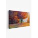 Sonbahar Manzarası Yağlıboya Görünüm Dekoratif Kanvas Duvar Tablosu Karışık 150 X 85