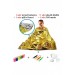 Acil Durum Kiti 4 ' Ü 1 Arada Sarı Termal Battaniye + Plastik Düdük + El Feneri Pilli + N95 Maske