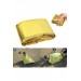 Acil Durum Kiti 4 ' Ü 1 Arada Sarı Termal Battaniye + Plastik Düdük + El Feneri Pilli + N95 Maske