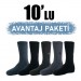 10 Çift Erkek Kışlık Soket Havlu Çorap