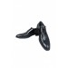 Cengiz İnler Çatlak Deri Desen Bağcıklı Rugan Damatlık Klasik Erkek Ayakkabı