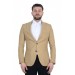Cengiz İnler İtalyan Hasır Desen Slim Fit Erkek Ceket