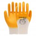 Master Glove Kg1 Flex Sarı Pamuk Nitril İş Eldiveni 10 Beden 144 Çift