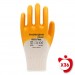 Master Glove Kg1 Flex Sarı Pamuk Nitril İş Eldiveni 10 Beden 36 Çift