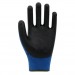 Master Glove Pg3 Zebra Mavi Polyester Örme Nitril İş Eldiveni 10 Beden 12 Çift