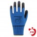 Master Glove Pg5 Zebra Mavi Polyester Örme Nitril İş Eldiveni 10 Beden 12 Çift