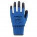 Master Glove Pg5 Zebra Mavi Polyester Örme Nitril İş Eldiveni 10 Beden
