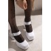 Rugan Topuklu Ayakkabı-Beyaz