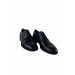 La Scada X440 Siyah Antik Hakiki Deri Klasik Ayakkabı