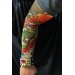 Giyilebilir Kol Dövmesi Çorap Dövme 3D Baskılı Kol Bacak Dövme 2 Adet Model 11