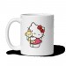 Hello Kitty Baskılı Kupa Bardak Model 8