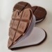 Kalp Tasarımlı Çikolata Not Defteri