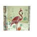 Kutu Kitap Aynalı Flamingo Dekoratiif Hediyelik