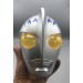 Parti Aksesuar Cadılar Bayramı Pörtlek Göz Camlı Uzaylı Maskesi - Robot Maskesi 24X16 Cm