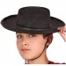 Parti Aksesuar Siyah Renk Keçe Flamenko Şapkası Çocuk Boy