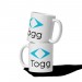 Togg Çift Tarafı Baskılı Kupa Bardak Özel Kutusunda