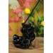 Tütsülük Geri Akışlı Şelale Model Siyah 1 Adet Konik Tütsü & 1 Adet Çubuk Tütsü Hediye