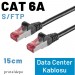 Irenis Cat 6A Kablo, S/Ftp Ethernet Data Center Patch Kablo, 15Cm