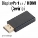 Irenis Displayport / Hdmi Çevirici, Dönüştürücü Kablo - 10 Gbit
