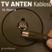 Tv Anten Kablosu, Makaralı Hazır Kablo, 10 Metre