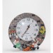 Duvara Asmalı Aşcı Tasarımlı Polyester Saat Alk1540 Dekoratif Hediyelik