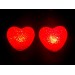 Led Işıklı Kırmızı Kalp Gece Lambası Dekoratif Hediyelik