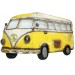 Minibüs Pano Sarı Vintage Dekoratif Ev Ofis Hediyelik