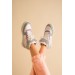 Uzun Bilekli Spor Sneakers Ayakkabı