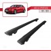 Audi A3 Sportback 2012-2020 Arası Ile Uyumlu Hook Model Anahtar Kilitli Ara Atkı Tavan Barı Si̇yah