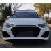 Audi A4 Uyumlu 2019-2021 Rs4 Ön Tampon Panjur Seti