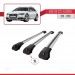 Audi A6 (C7) Allroad 2011-2018 Arası Ile Uyumlu Ace-1 Ara Atkı Tavan Barı Gri̇ 3 Adet Bar