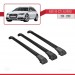 Audi A6 (C7) Allroad 2011-2018 Arası Ile Uyumlu Ace-1 Ara Atkı Tavan Barı Si̇yah 3 Adet Bar