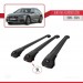 Audi A6 (C8) Allroad 2019 Ve Sonrası Ile Uyumlu Ace-1 Ara Atkı Tavan Barı Si̇yah 3 Adet Bar