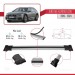 Audi A6 (C8) Allroad 2019 Ve Sonrası Ile Uyumlu Fly Model Ara Atkı Tavan Barı Gri̇