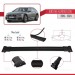Audi A6 (C8) Allroad 2019 Ve Sonrası Ile Uyumlu Fly Model Ara Atkı Tavan Barı Si̇yah 3 Adet Bar