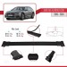 Audi A6 (C8) Allroad 2019 Ve Sonrası Ile Uyumlu Fly Model Ara Atkı Tavan Barı Si̇yah