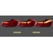Bmw 5 Uyumlu Serisi F10 Dragon Led Stop - Kırmızı