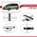 Citroen C4 Grand Picasso 2007-2013 Arası Ile Uyumlu Basic Model Ara Atkı Tavan Barı Gri̇ 3 Adet