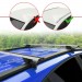 Dacia Logan Mcv 2012-2020 Arası Ile Uyumlu Hook Model Anahtar Kilitli Ara Atkı Tavan Barı Gri̇