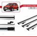 Dacia Sandero Stepway 2008-2012 Arası Ile Uyumlu Basic Model Ara Atkı Tavan Barı Gri̇ 3 Adet