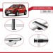 Dacia Sandero Stepway 2008-2012 Arası Ile Uyumlu Basic Model Ara Atkı Tavan Barı Gri̇ 3 Adet