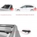 Dacia Sandero Stepway 2008-2012 Arası Ile Uyumlu Fly Model Ara Atkı Tavan Barı Si̇yah 3 Adet Bar