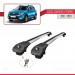 Dacia Sandero Stepway 2012-2020 Arası Ile Uyumlu Ace-1 Ara Atkı Tavan Barı Gri̇